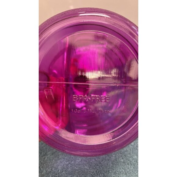Violet BPA FREE 1 Gallon Water Bottle Steel Cap Jug Container Canteen Reusable - Picture 4 of 5